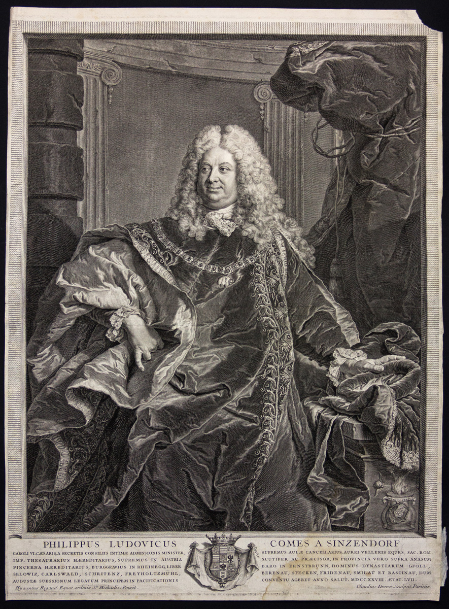 Comte de Sinzendorf-Neubourg – Hyacinthe Rigaud