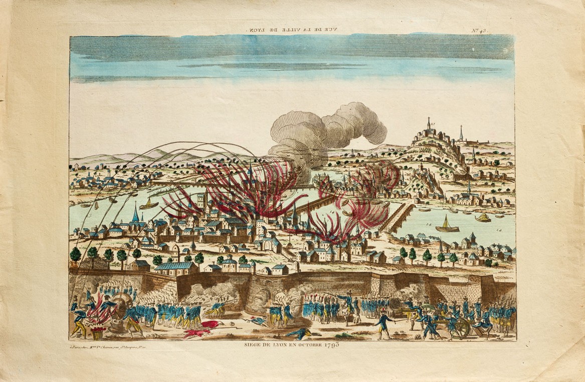 Bombardement de la ville de Lyon