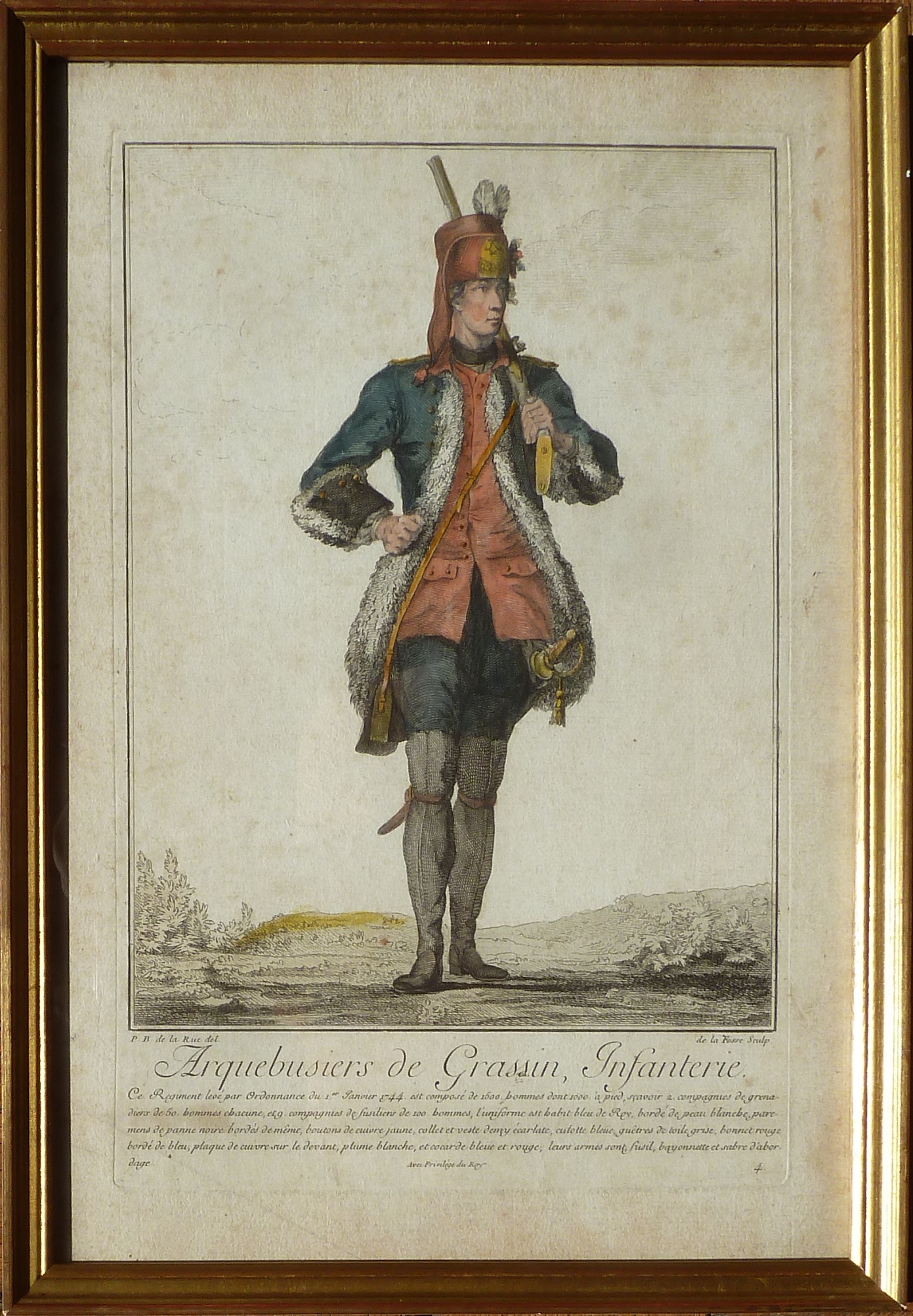 Arquebusier de Grassin – Infanterie