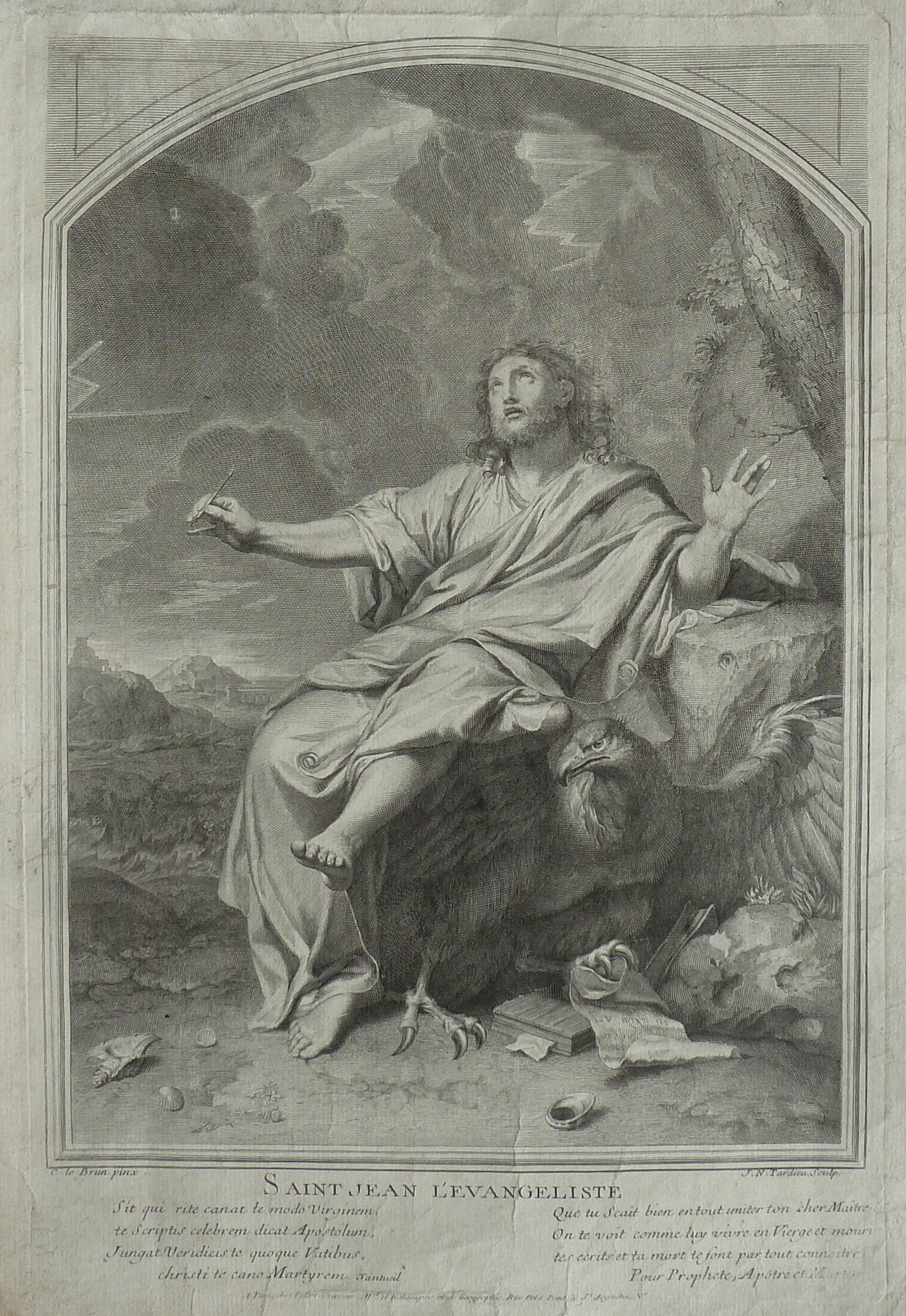 Saint Jean l’Evangéliste – Charles Le Brun