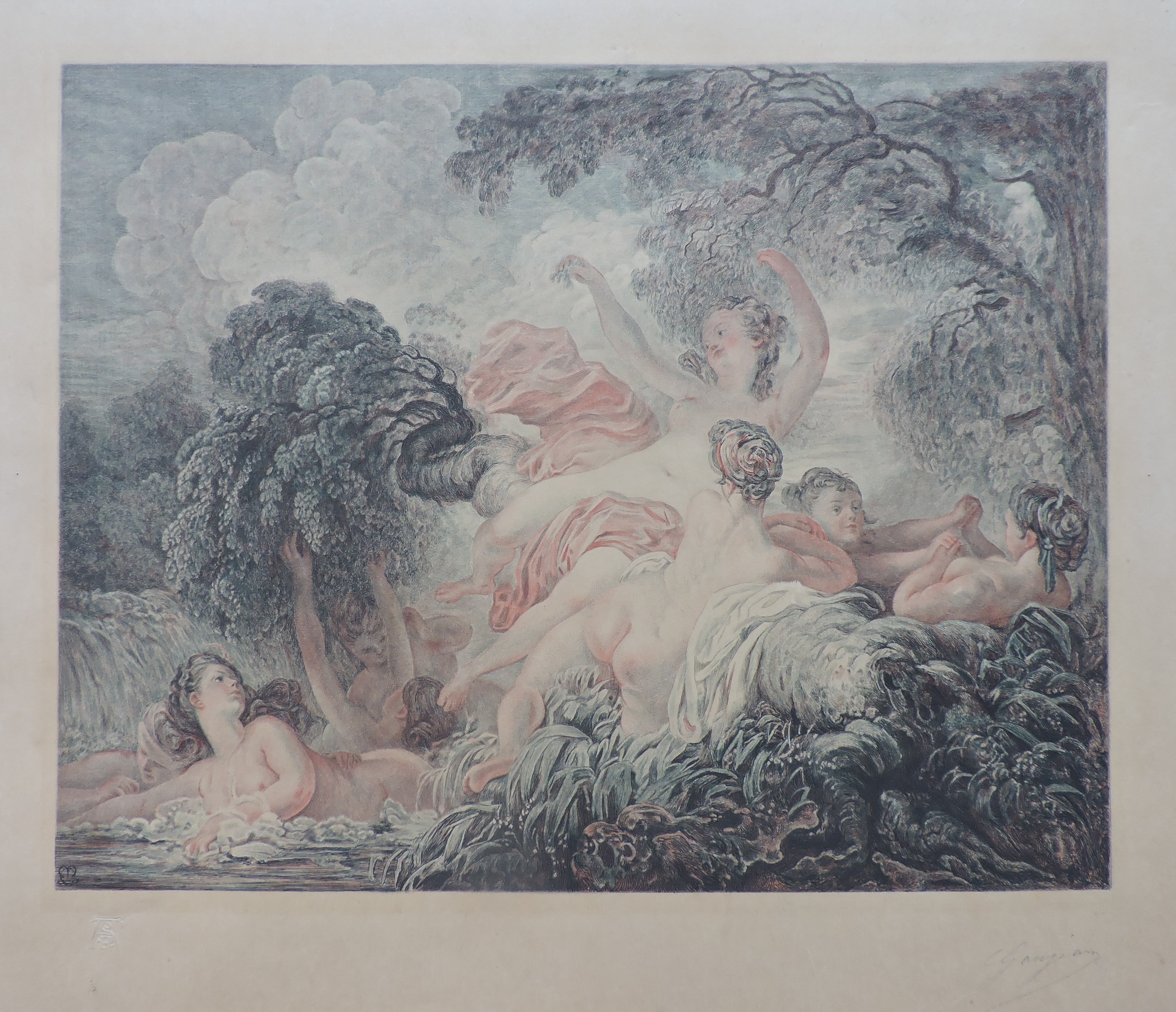 Les Baigneuses – Fragonard